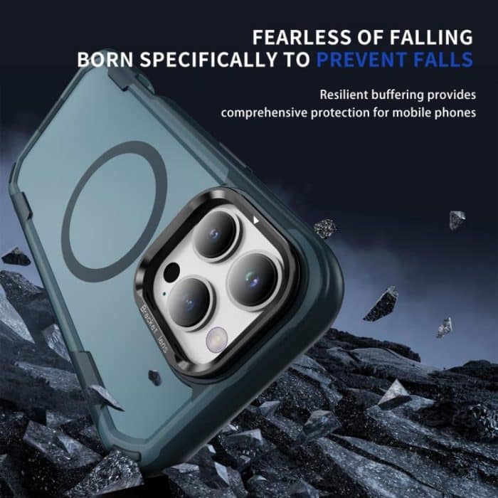 Defend 3 in 1 Rugged MagSafe Magnetic Holder Phone Case, For iPhone 16 Pro Max, For iPhone 16 Pro, For iPhone 16 Plus, For iPhone 16 – Bild 3