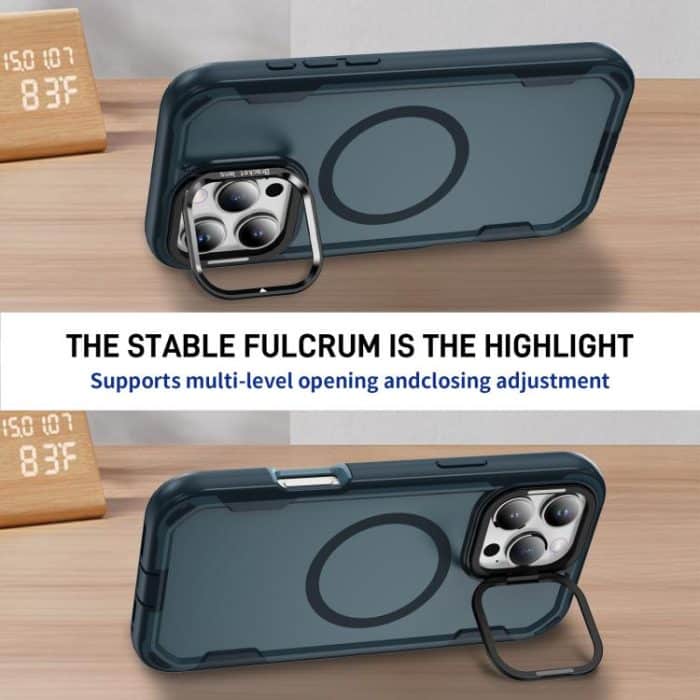 Defend 3 in 1 Rugged MagSafe Magnetic Holder Phone Case, For iPhone 16 Pro Max, For iPhone 16 Pro, For iPhone 16 Plus, For iPhone 16 – Bild 7