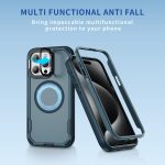 Defend 3 in 1 Rugged MagSafe Magnetic Holder Phone Case, For iPhone 15 Pro Max, For iPhone 15 Pro, For iPhone 15 Plus, For iPhone 15 – Bild 2
