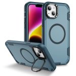 Defend 3 in 1 Rugged MagSafe Magnetic Holder Phone Case, For iPhone 14 Plus, For iPhone 14, For iPhone 14 Pro, For iPhone 14 Pro Max