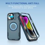Defend 3 in 1 Rugged MagSafe Magnetic Holder Phone Case, For iPhone 14 Plus, For iPhone 14, For iPhone 14 Pro, For iPhone 14 Pro Max – Bild 2