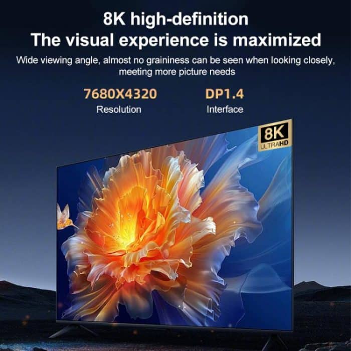 FJGEAR FJ-8K201DP 8K 60Hz DP One-way Switch, FJ-8K201DP, US Plug, FJ-8K201DP, EU Plug, FJ-8K201DP, UK Plug – Bild 3