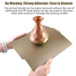 3D Printing Build Plate 257mm For Bambu Lab A1 Printer Platform, PEI Double-sided Coating, PEI Coating + PEY Film, PEI Coating + PET Film, PEI Coating + PEO Diamond Film, PEI Coating + PEO Chameleon, PEI Coating + PEI Film, PEI Film + PEO Diamond Film... – Bild 4