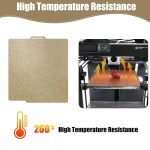 3D Printing Build Plate 257mm For Bambu Lab A1 Printer Platform, PEI Double-sided Coating, PEI Coating + PEY Film, PEI Coating + PET Film, PEI Coating + PEO Diamond Film, PEI Coating + PEO Chameleon, PEI Coating + PEI Film, PEI Film + PEO Diamond Film... – Bild 6