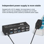 FJGEAR FJ-8K202DP 8K 60Hz DP USB3.0 Monitor KVM Switch, FJ-8K202DP, US Plug, FJ-8K202DP, EU Plug, FJ-8K202DP, UK Plug – Bild 8