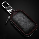 Litchi Grain PU Leather Universal Car Key Case