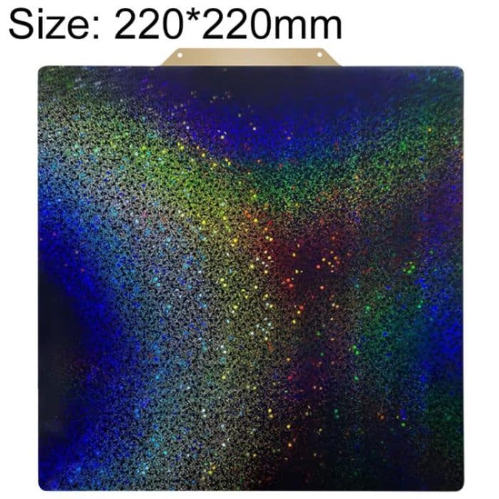 EDA008027901.jpg PEI Coating Smooth Starry PET Film Double-Sided 3D Printing Build Plate, 220x220mm, 235x235mm, 257x257mm, 300x300mm, 310x310mm, 355x355mm, 377x370mm – Bild 1