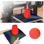 PEI Coating Smooth Starry PET Film Double-Sided 3D Printing Build Plate, 220x220mm, 235x235mm, 257x257mm, 300x300mm, 310x310mm, 355x355mm, 377x370mm – Bild 6