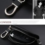 Universal Car Key Case Car Key Cowhide Leather Protective Cover – Bild 3
