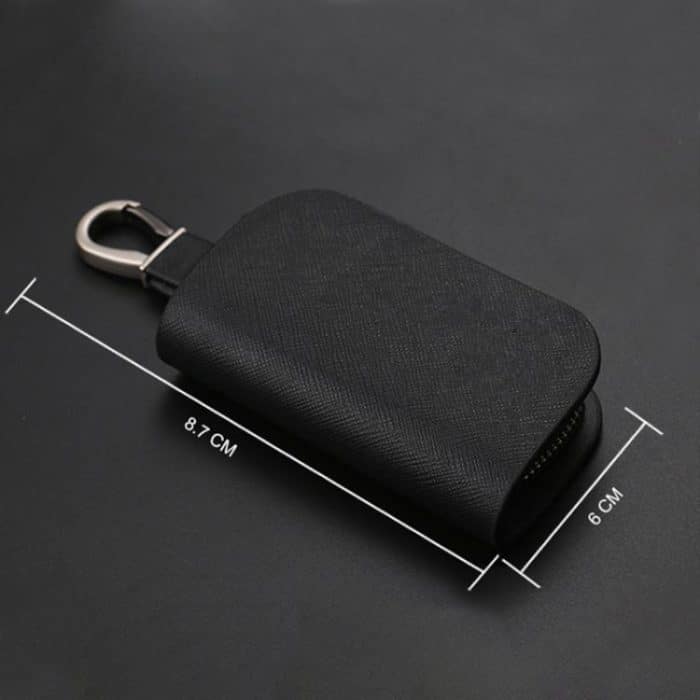 Universal Car Key Case Car Key Cowhide Leather Protective Cover – Bild 4