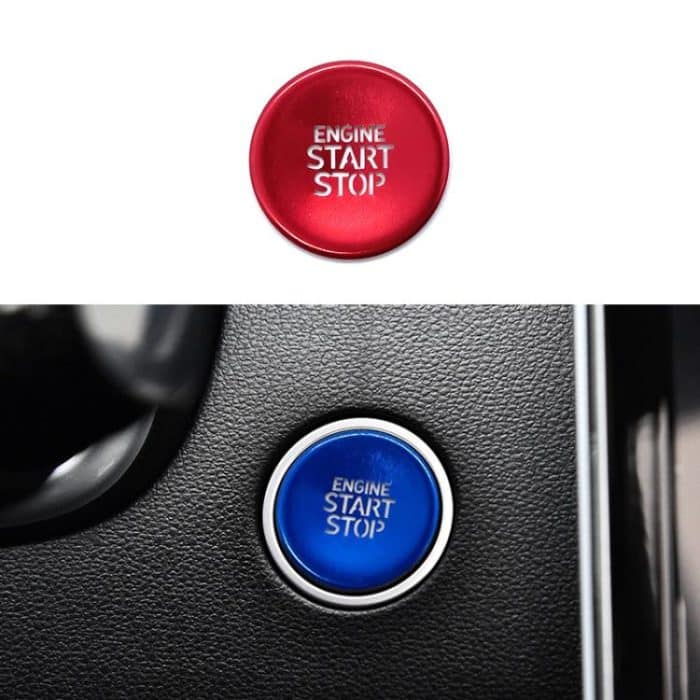 EDA008028801A.jpg One-key Start Engine Key Ignition Switch Button Protective Cover, For Hyundai Tucson / Elantra 2021-2023 – Bild 1