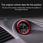 Car Compass Stopwatch Decorative Ring Cover, For Porsche Macan / Cayenne / Panamera 911 718 – Bild 4