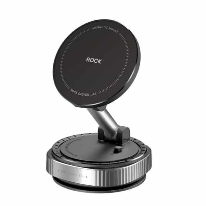 EDA008030601A.jpg ROCK Q16 RPH1016 Car Electric Vacuum Suction Cup Magnetic Phone Holder, Q16 RPH1016 – Bild 1