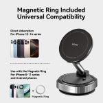 ROCK Q16 RPH1016 Car Electric Vacuum Suction Cup Magnetic Phone Holder, Q16 RPH1016 – Bild 16