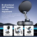 ROCK Q16 RPH1016 Car Electric Vacuum Suction Cup Magnetic Phone Holder, Q16 RPH1016 – Bild 3