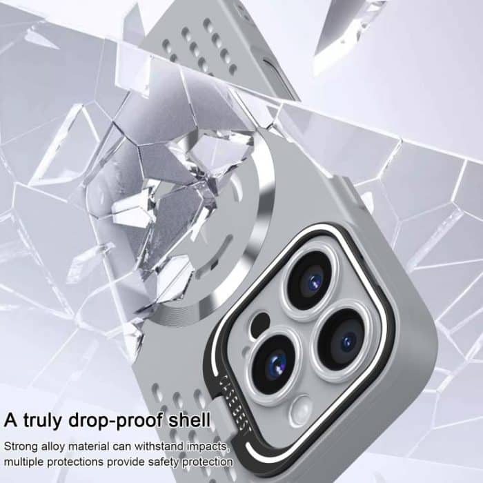 Lens Holder MagSafe Cooling Phone Case, For iPhone 13 Pro Max, For iPhone 13 Pro, For iPhone 13, For iPhone 12 – Bild 4