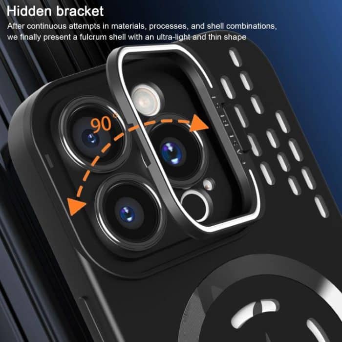 Lens Holder MagSafe Cooling Phone Case, For iPhone 14 Plus, For iPhone 14, For iPhone 14 Pro, For iPhone 14 Pro Max – Bild 6