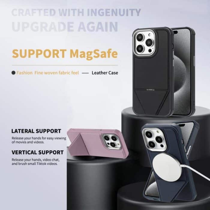 Fabric Feel PU MagSafe Phone Case, For iPhone 14 / 13, For iPhone 14 Pro, For iPhone 14 Pro Max, For iPhone 13 Pro Max, For iPhone 13 Pro – Bild 2