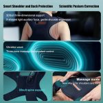 WG-HC-56001 Electric Shoulder Neck Massage Belt Back Correction Belt – Bild 5