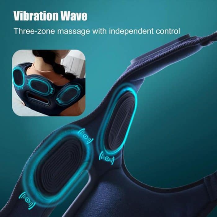 WG-HC-56001 Electric Shoulder Neck Massage Belt Back Correction Belt – Bild 7