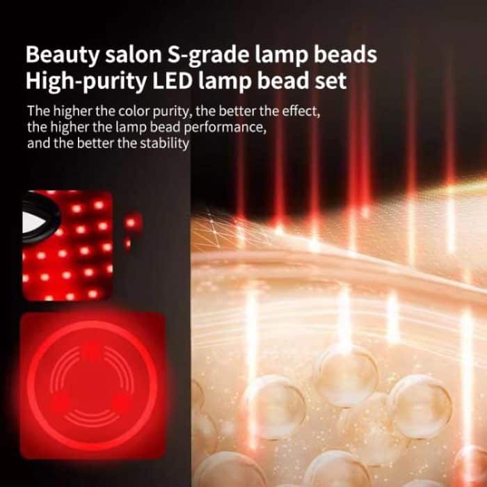 WG-SP-1103 LED Colorful Photon Rejuvenation Mask Facial Beauty Instrument, Regular, EU Plug, US Plug, UK Plug – Bild 9