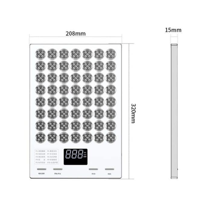 WG-YM-8005 280 LED Lamp Beads Beauty Device Photon Rejuvenation Instrument, EU Plug, US Plug, UK Plug – Bild 2