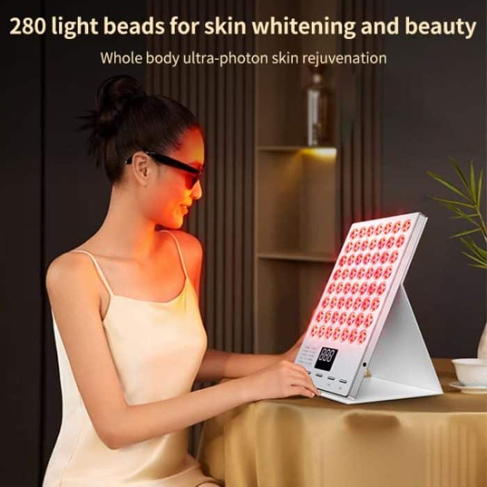 WG-YM-8005 280 LED Lamp Beads Beauty Device Photon Rejuvenation Instrument, EU Plug, US Plug, UK Plug – Bild 4