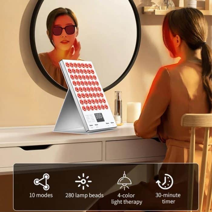 WG-YM-8005 280 LED Lamp Beads Beauty Device Photon Rejuvenation Instrument, EU Plug, US Plug, UK Plug – Bild 5