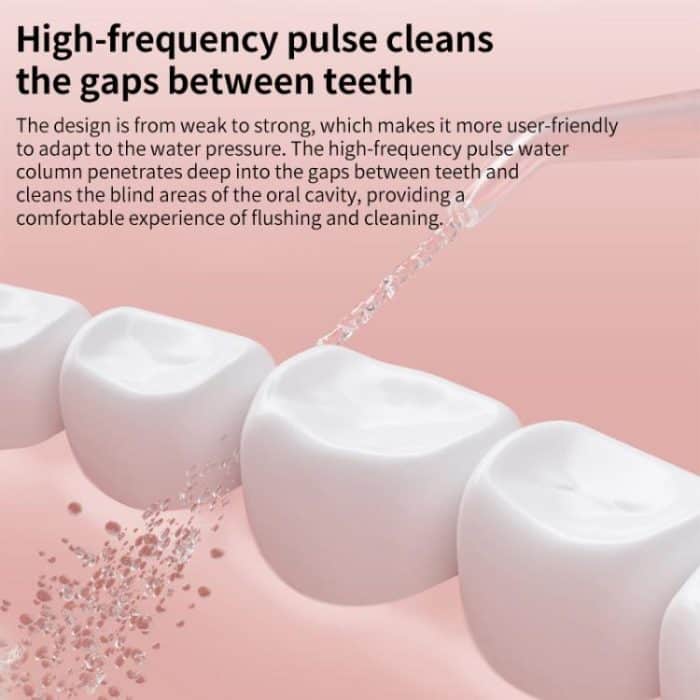 FY-B302 Smart Oral Teeth Irrigator Portable Retractable Electric Water Flosser, 200ml Water Tank, FY-B302 – Bild 3