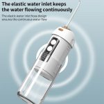 FY-B302 Smart Oral Teeth Irrigator Portable Retractable Electric Water Flosser, 200ml Water Tank, FY-B302 – Bild 7