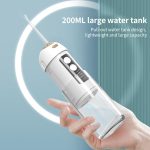 FY-B302 Smart Oral Teeth Irrigator Portable Retractable Electric Water Flosser, 200ml Water Tank, FY-B302 – Bild 8