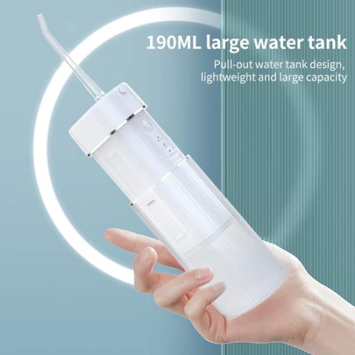 WF-B309 Retractable Electric Water Flosser Portable Oral Irrigator, 190ml Water Tank, WF-B309 – Bild 8