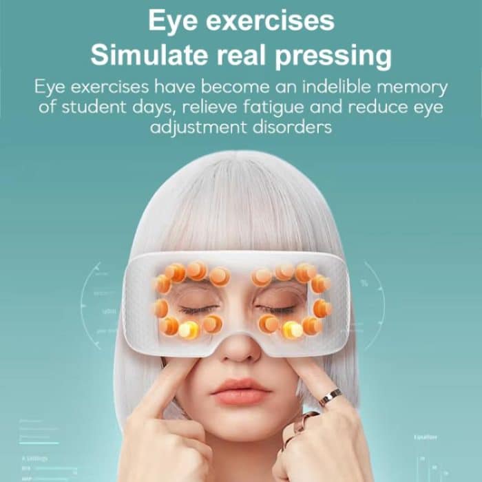 Q7 Eye Massager Smart Vibration Hot Compress Steam Atomization Eye Protector, Q7 – Bild 4