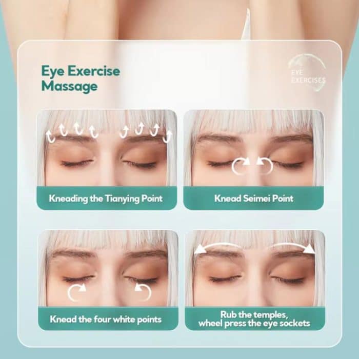 Q7 Eye Massager Smart Vibration Hot Compress Steam Atomization Eye Protector, Q7 – Bild 5