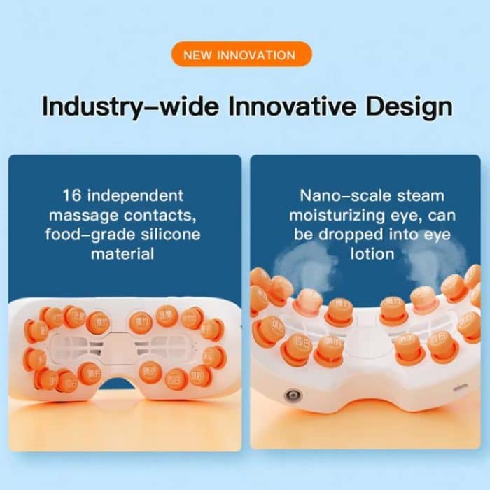 Q7 Eye Massager Smart Vibration Hot Compress Steam Atomization Eye Protector, Q7 – Bild 8