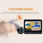 ESCAM C88 4.3 inch 1080P PIR Digital Door Viewer WiFi Video Doorbell Support Night Vision, Two-way Audio, C88 – Bild 3