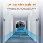 ESCAM C88 4.3 inch 1080P PIR Digital Door Viewer WiFi Video Doorbell Support Night Vision, Two-way Audio, C88 – Bild 6