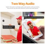 ESCAM C88 4.3 inch 1080P PIR Digital Door Viewer WiFi Video Doorbell Support Night Vision, Two-way Audio, C88 – Bild 8