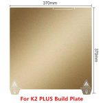 3D Printer Build Plate Spring Steel Sheet For Creality K2 Plus, Gold / Single-sided PEI Coating, Black / Single-sided PEI Coating, Gold / Double-sided PEI Coating, Black / Double-sided PEI Coating – Bild 2