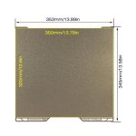 3D Printer Build Plate Spring Steel Sheet For Bambu Lab H2D, Build Plate – Bild 2