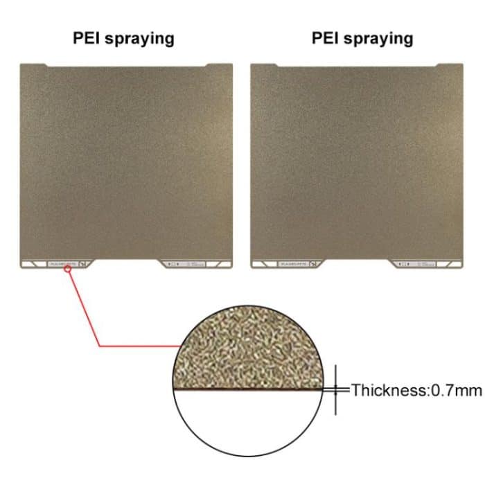 3D Printer Build Plate Spring Steel Sheet For Bambu Lab H2D, Build Plate – Bild 3