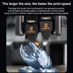 3D Printer Removable Nozzle Hot End For Bambu Lab H2D, 0.2mm Stainless Steel, 0.4mm Hardened Steel, 0.6mm Hardened Steel, 0.8mm Hardened Steel – Bild 7