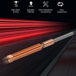 0.4mm Removable Steel Nozzle 3D Printer Part, For Creality K2 / Hi – Bild 5