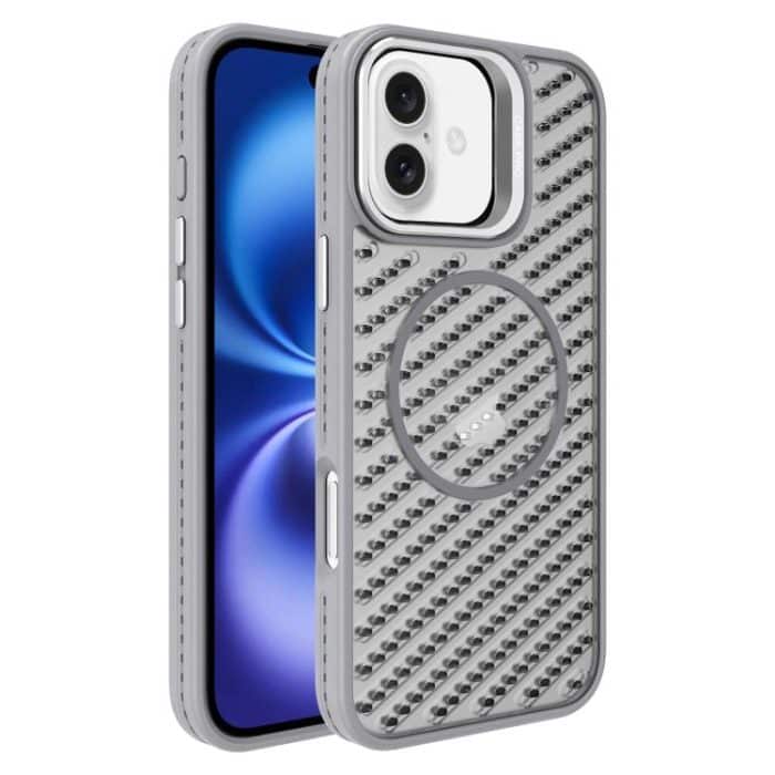 O-Shape Hollow Cooling Lens Holder MagSafe Phone Case, For iPhone 16, For iPhone 15 Pro Max, For iPhone 15 Pro, For iPhone 15 Plus – Bild 1