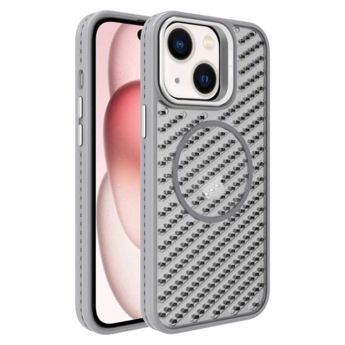 O-Shape Hollow Cooling Lens Holder MagSafe Phone Case, For iPhone 15, For iPhone 14 Plus, For iPhone 14, For iPhone 14 Pro – Bild 1