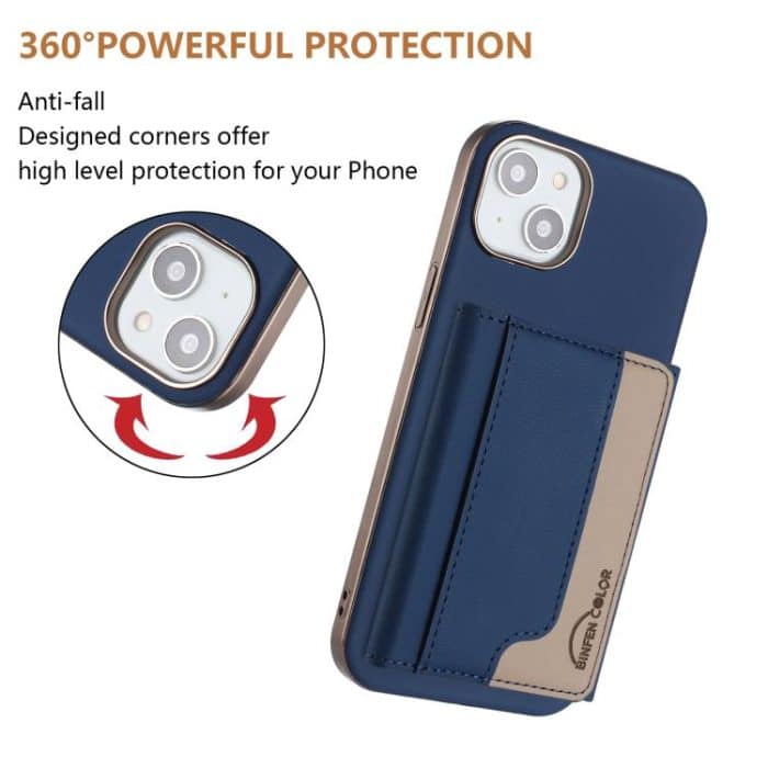 Colour Matching Horizontal Magnetic Card Bag RFID MagSafe Phone Case, For iPhone 14 Plus, For iPhone 14, For iPhone 14 Pro, For iPhone 14 Pro Max – Bild 3