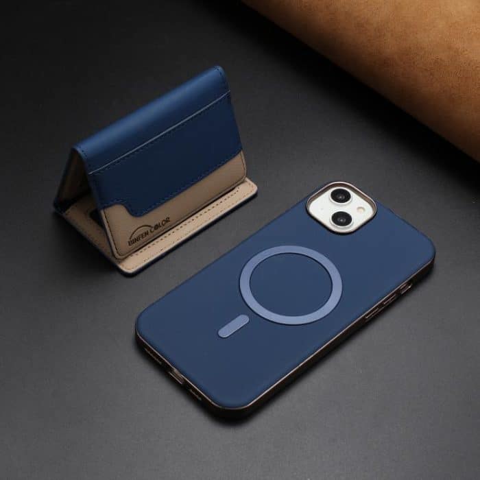 Colour Matching Horizontal Magnetic Card Bag RFID MagSafe Phone Case, For iPhone 14 Plus, For iPhone 14, For iPhone 14 Pro, For iPhone 14 Pro Max – Bild 5