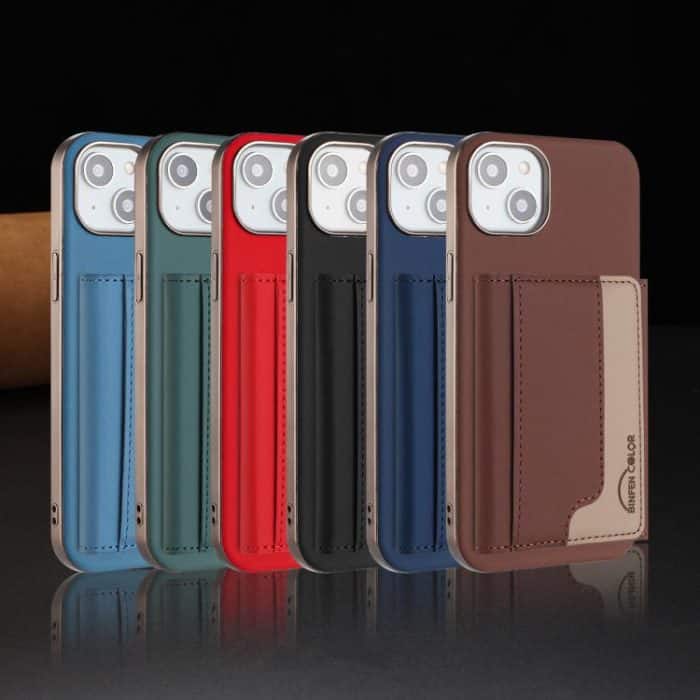 Colour Matching Horizontal Magnetic Card Bag RFID MagSafe Phone Case, For iPhone 14 Plus, For iPhone 14, For iPhone 14 Pro, For iPhone 14 Pro Max – Bild 8