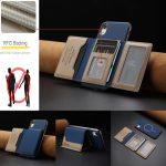 Colour Matching Horizontal Magnetic Card Bag RFID MagSafe Phone Case, For iPhone XR, For iPhone 8 Plus / 7 Plus, For iPhone 8 / 7 / 6 – Bild 7