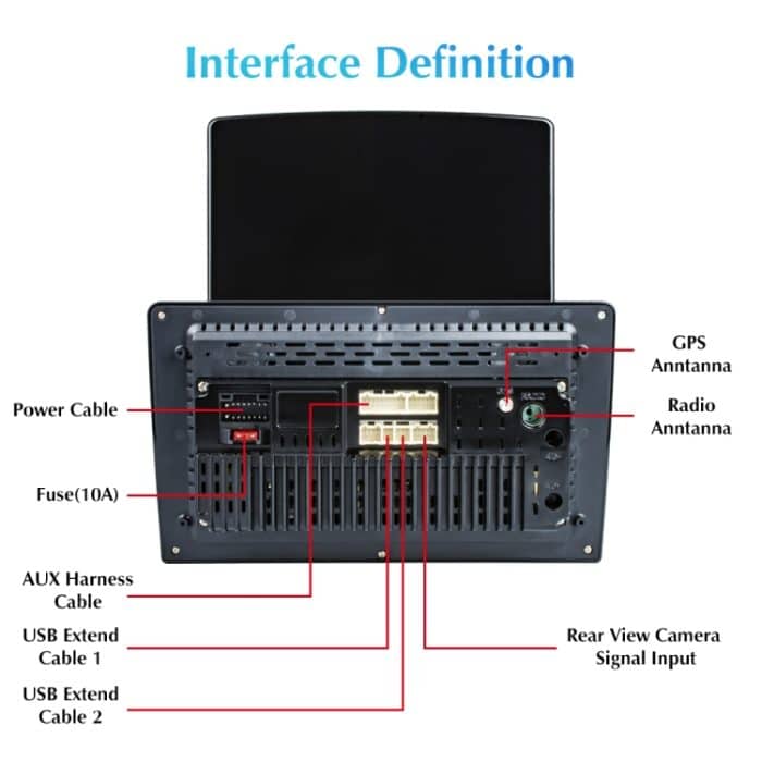 9,7 Zoll vertikaler Bildschirm 2.5D Glas Auto Android Universal Player Navigator MP5 Integrierte Maschinenunterstützung Telefonverbindung / GPS / FM / Lenkradsteuerung – Bild 17